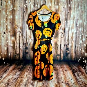 NWT Halloween Jack O Lantern Dress